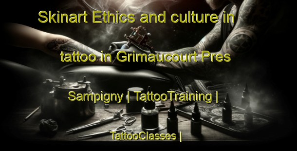 Skinart Ethics and culture in tattoo in Grimaucourt Pres Sampigny | TattooTraining | TattooClasses | SkinartTraining-France